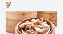 Desktop Screenshot of goldenunicornrestaurant.com